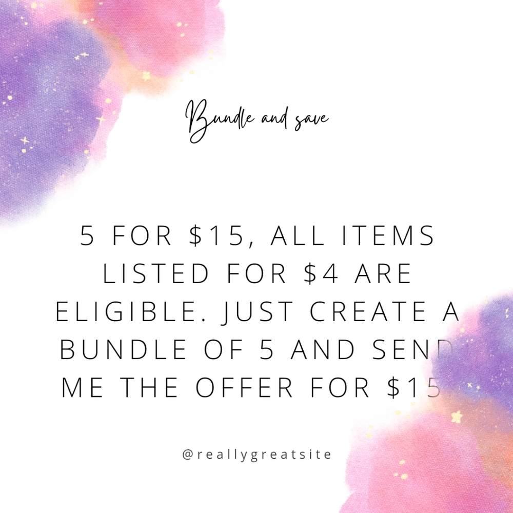 Bundle and save